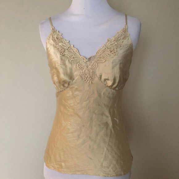 Silk Camisole Small Beige . . - Picture 2 of 9